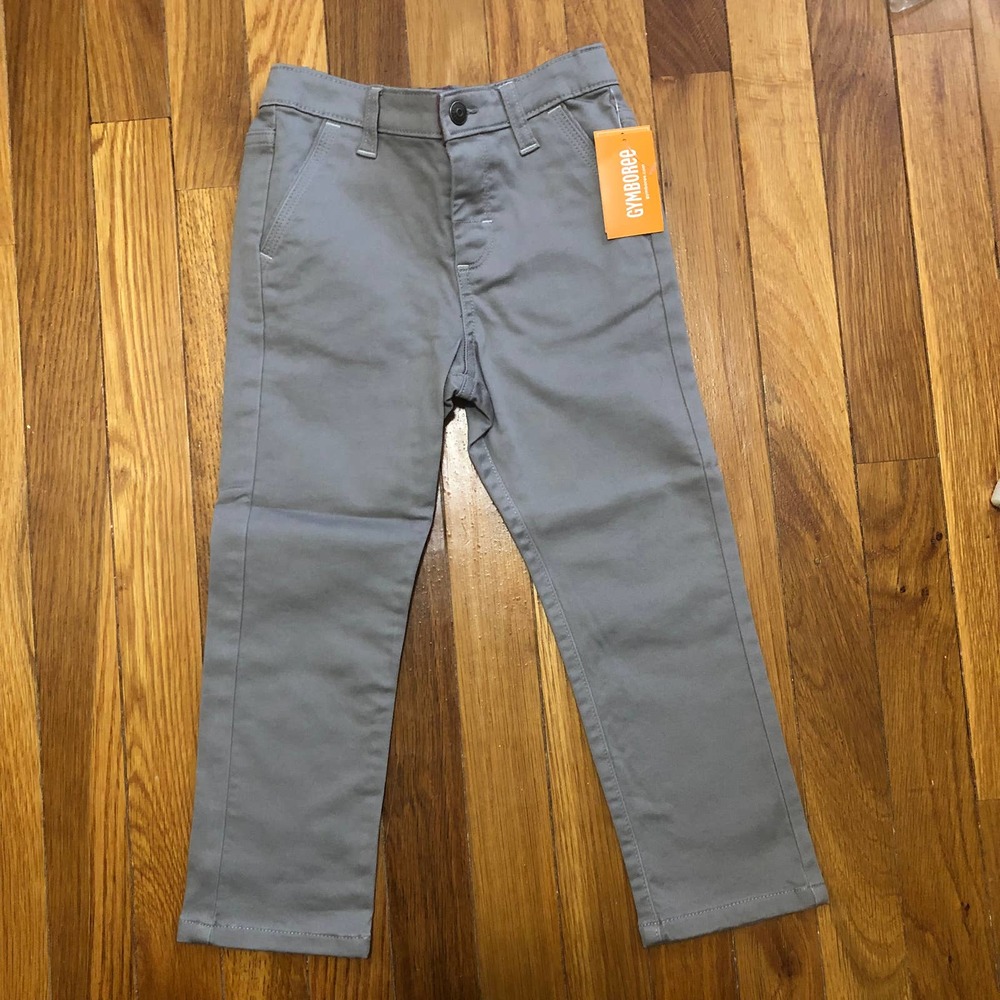 Gymboree Demolition Dude Gray Pants, 4T, NWT